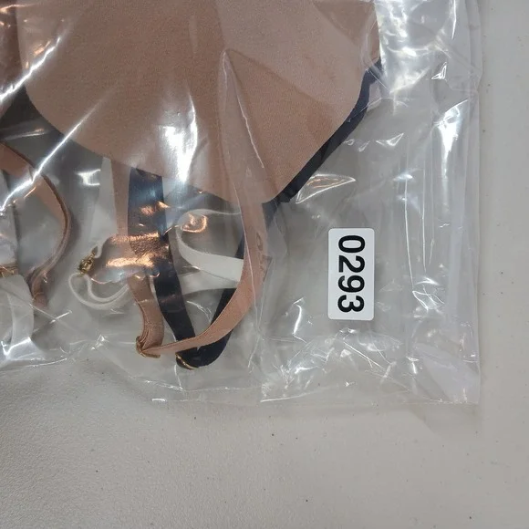 Bundle Victoria's Secret Bras Women 32D Black Nude White Demi T Shirt Bras - Picture 16 of 16